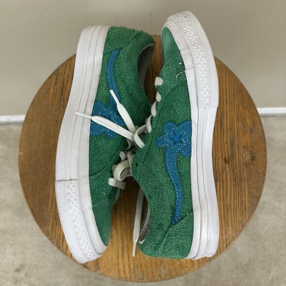 Converse‎ Golf Le Fleur x One Star Ox Jolly Green M 5 W 7 - Picture 7 of 9